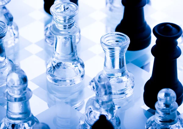 Échecs en verre — Photo