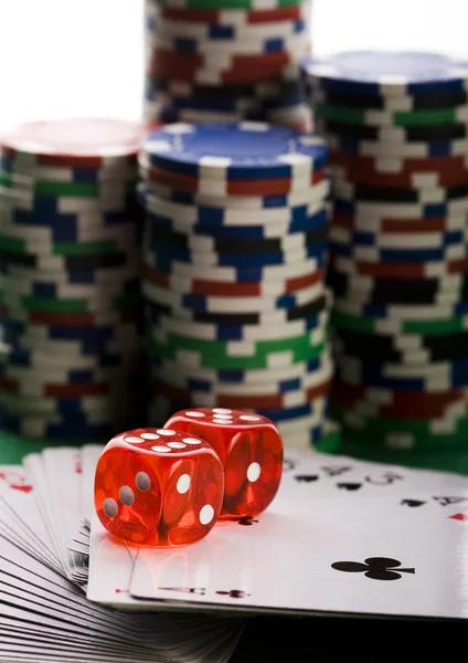 Jogar no casino — Fotografia de Stock