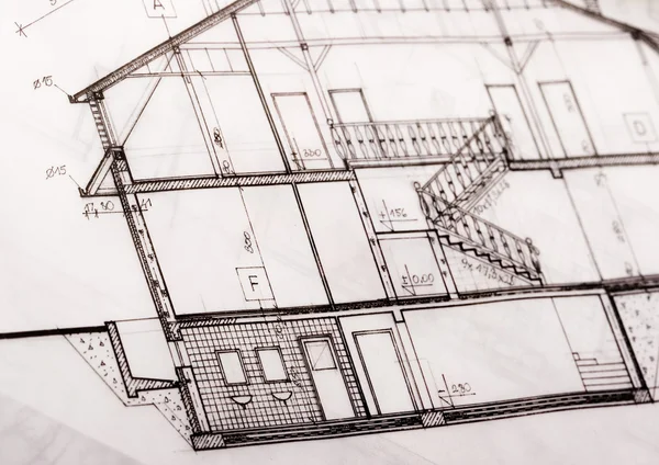 Plan de casa — Foto de Stock