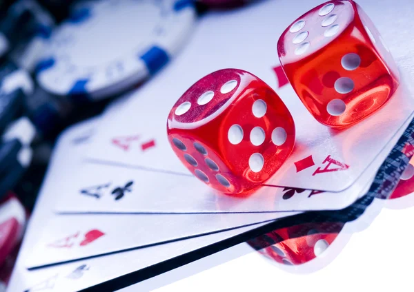 Casino chips — Stock Photo, Image