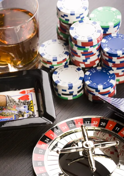 Poker & Casino — Stock Photo, Image