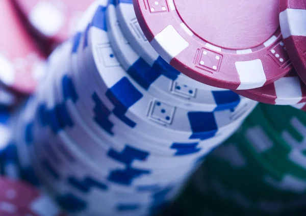 Poker Chips — Stockfoto