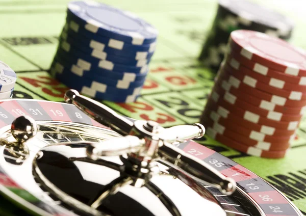 Casino & Roulette — Stock Photo, Image