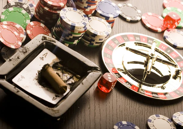 Poker & Casino — Stock Photo, Image