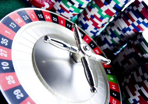 Casino & Roulette — Stock Photo, Image