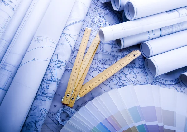 Blueprints — Stock Photo, Image