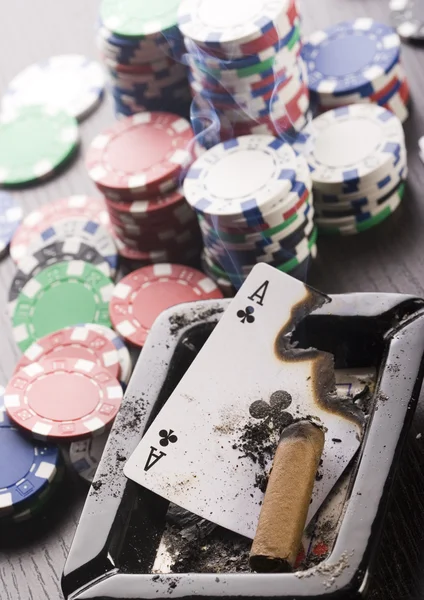 Poker & Casino — Stock Photo, Image