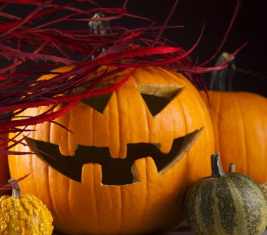 Cadılar Bayramı için balkabağı