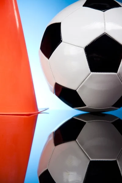 Balón de fútbol — Foto de Stock