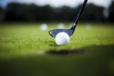 yeşil çayır, Golf topu sürücü