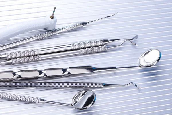 Vybavení zubař, stomatologie — Stock fotografie