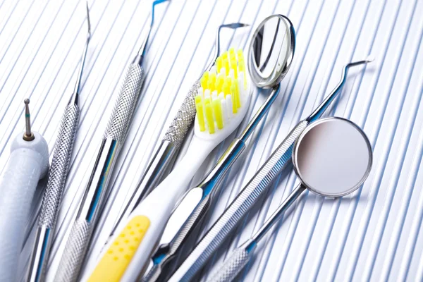 Tandläkare utrustning, stomatologi — Stockfoto
