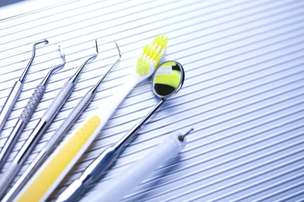 Стоматологическое оборудование, Стоматология — стоковое фото