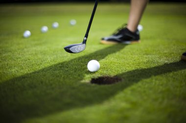 yeşil çayır, Golf topu sürücü
