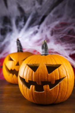 korkutucu jack, Cadılar Bayramı Balkabağı ve örümcek