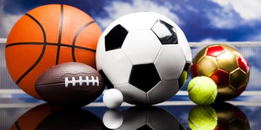 spor top, toplar ve malzeme