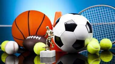 spor top, toplar ve malzeme