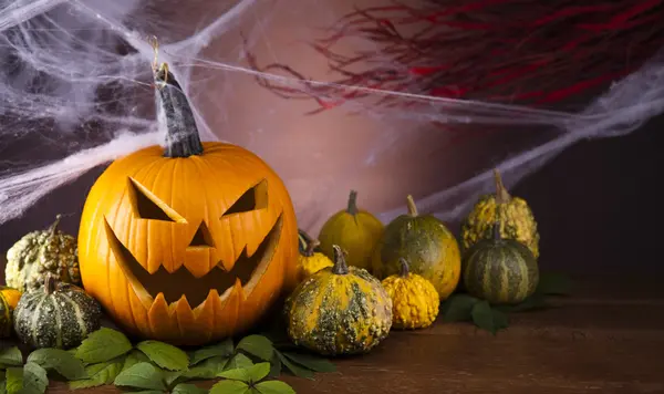 Halloween pumpkin Jack — Stock Photo, Image