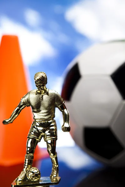 Soccer ball detail — Stock Photo, Image