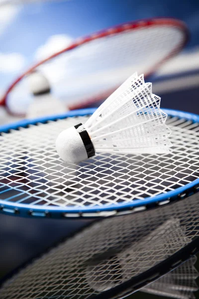 Badminton shuttlecock — Stock Photo, Image