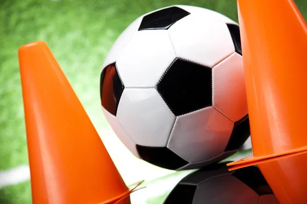 Soccer ball detail — Stock Photo, Image