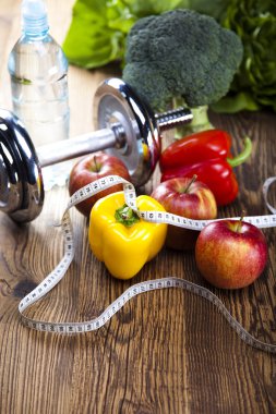 diyet ve fitness, vitamin, gün batımı ile etmek