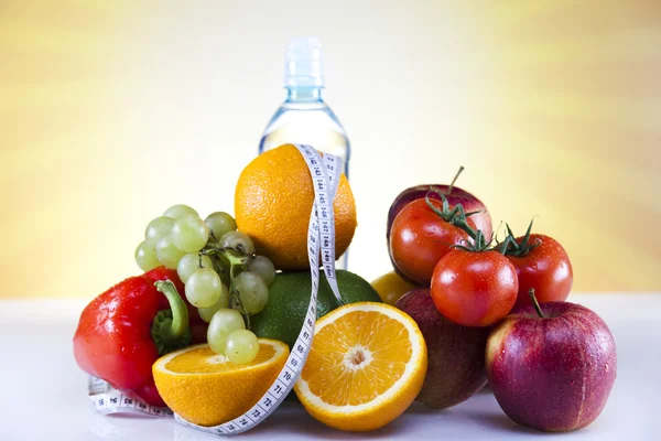 Vitamin ve fitness diyet, sebze — Stok fotoğraf