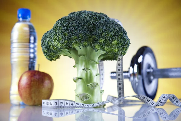 Fitness gıda, beslenme, sebze — Stok fotoğraf