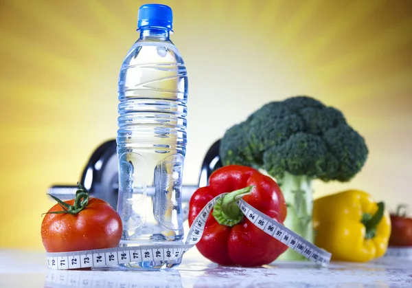 Витамин и фитнес диета, овощи — стоковое фото
