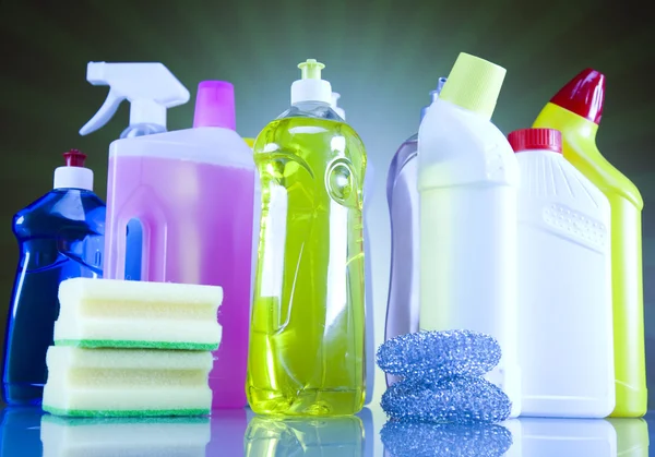 Cleaning supplies — Stock Photo, Image