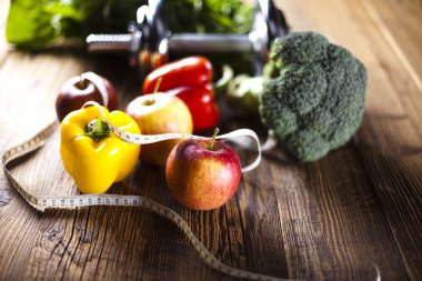 vitamin ve fitness diyet, etmek