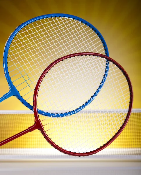 Racchette Badminton — Foto Stock