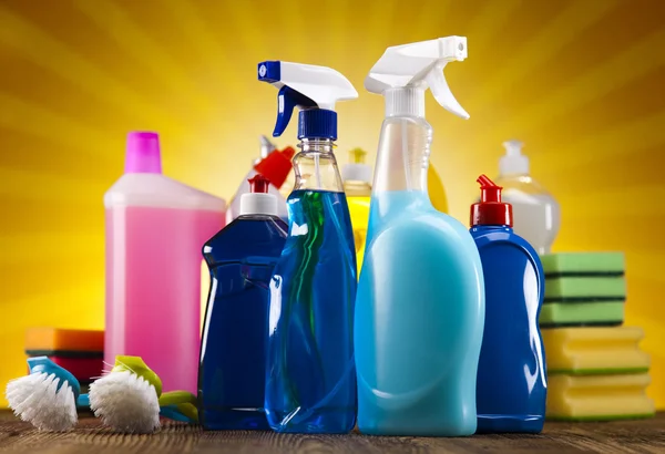 Cleaning supplies — Stock Photo, Image