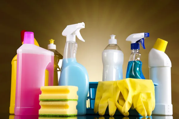 Cleaning supplies — Stock Photo, Image