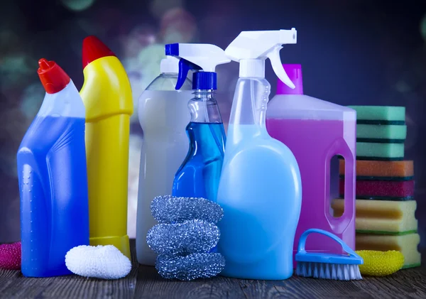 Cleaning supplies — Stock Photo, Image