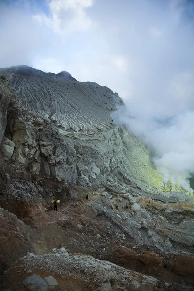 Κρατήρας του ηφαιστείου — Φωτογραφία Αρχείου