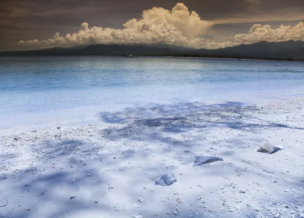 Lagün üzerinde twilights — Stok fotoğraf