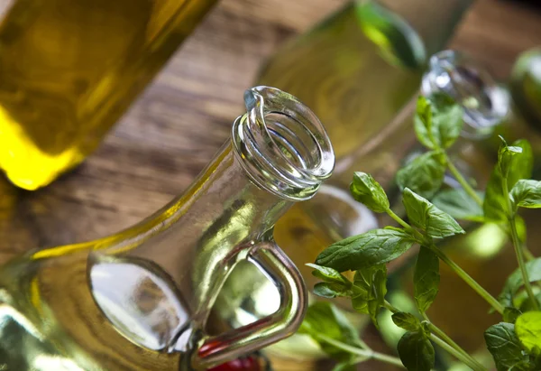 Aceite de oliva virgen extra — Foto de Stock