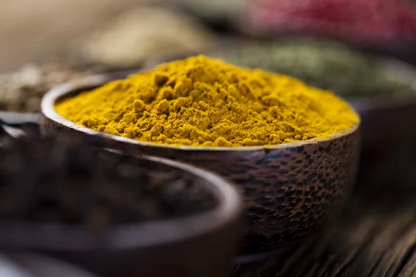 Curry, spices — Stock Photo, Image