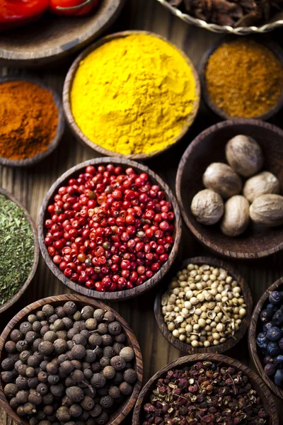 Curry, spices — Stock Photo, Image