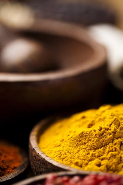 Curry, spices — Stock Photo, Image