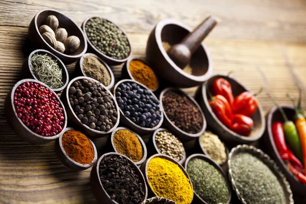 Assorted spices — Stock Photo, Image