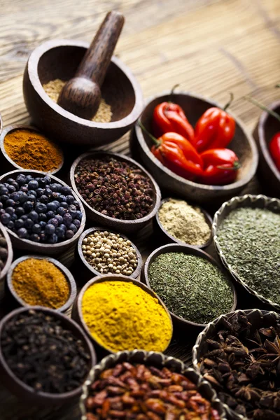 Assorted Spices — Stock Photo, Image