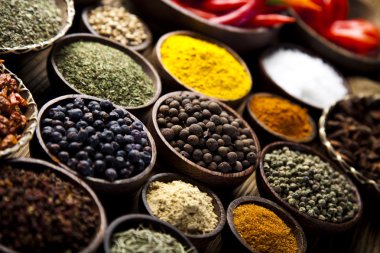 baharat, maddeleri yemek