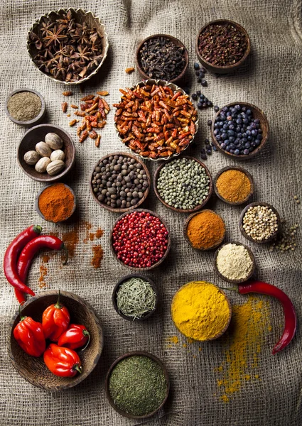 Spice stilleven — Stockfoto