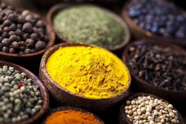 Spices on bowl — Stock Photo, Image