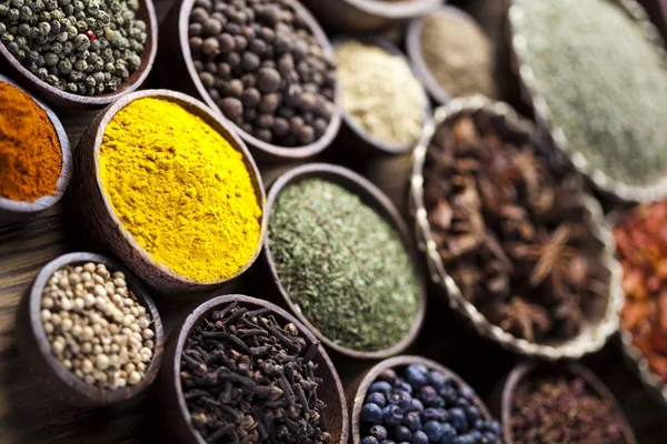 Spices and herbs — Stock Photo, Image