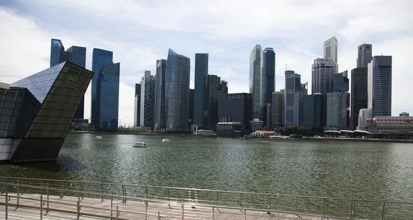 Singapore business district — Stock Photo, Image