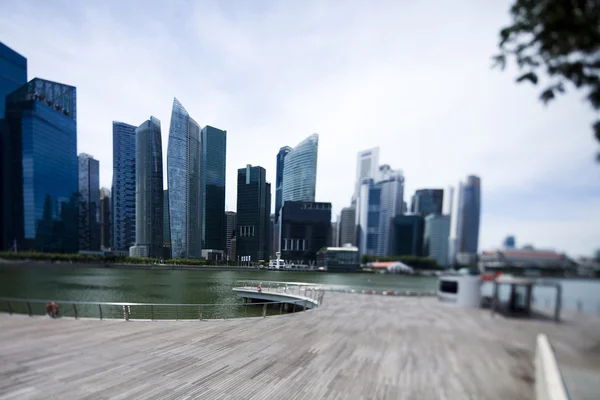 Paisagem urbana de Singapura — Fotografia de Stock