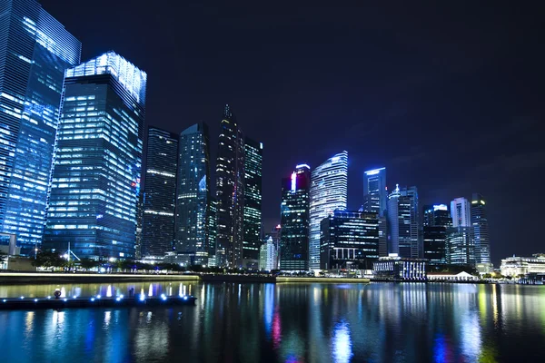 Singapur obchodní čtvrti — Stock fotografie